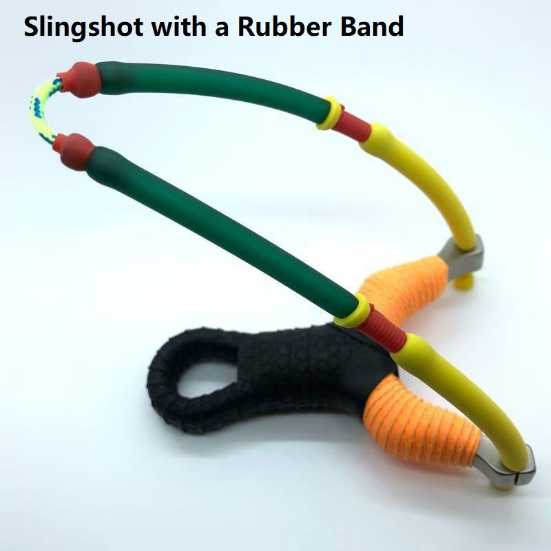 High-end Slingshot Fishing Set with Golden Reel PX35 for Professionals