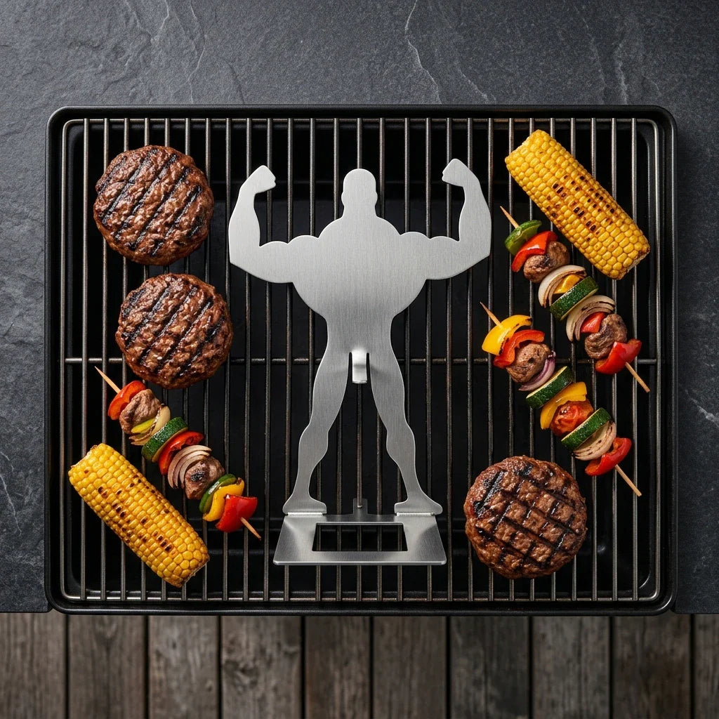 Muscular Man BBQ Grill