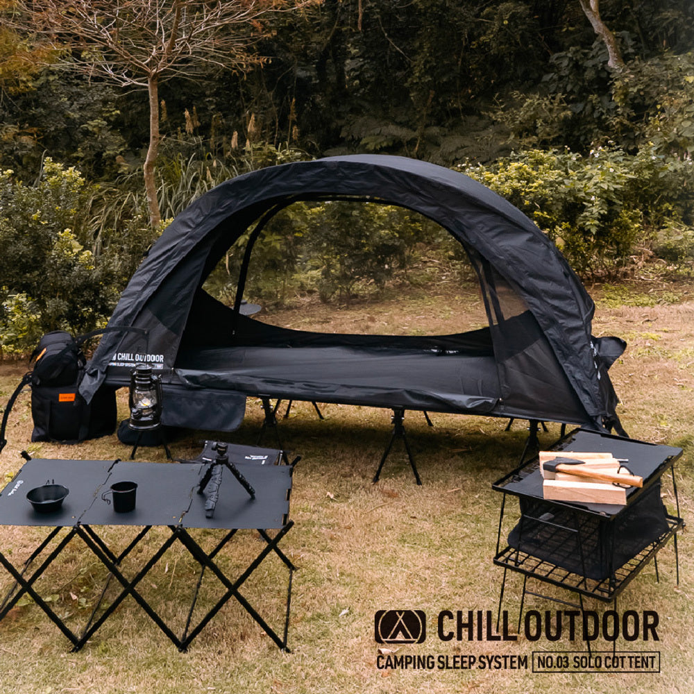 Lightweight outdoor sunshade tent, single-tent structure