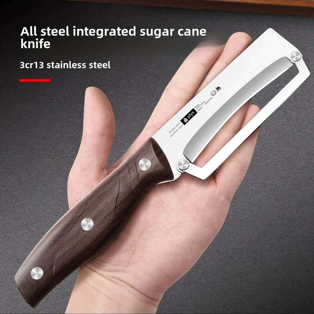 Stainless Steel Peeler Knife withWooden Handle