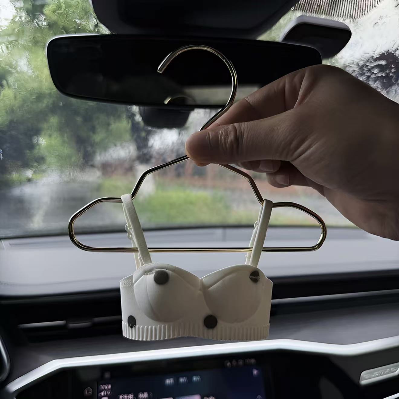 Mini Car Interior Lingerie Ornament
