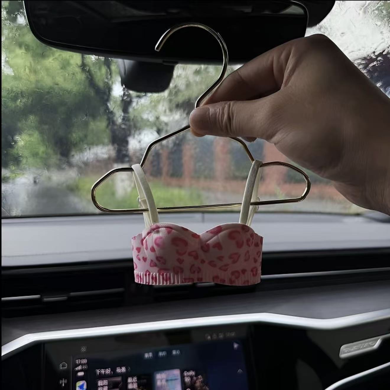 Mini Car Interior Lingerie Ornament