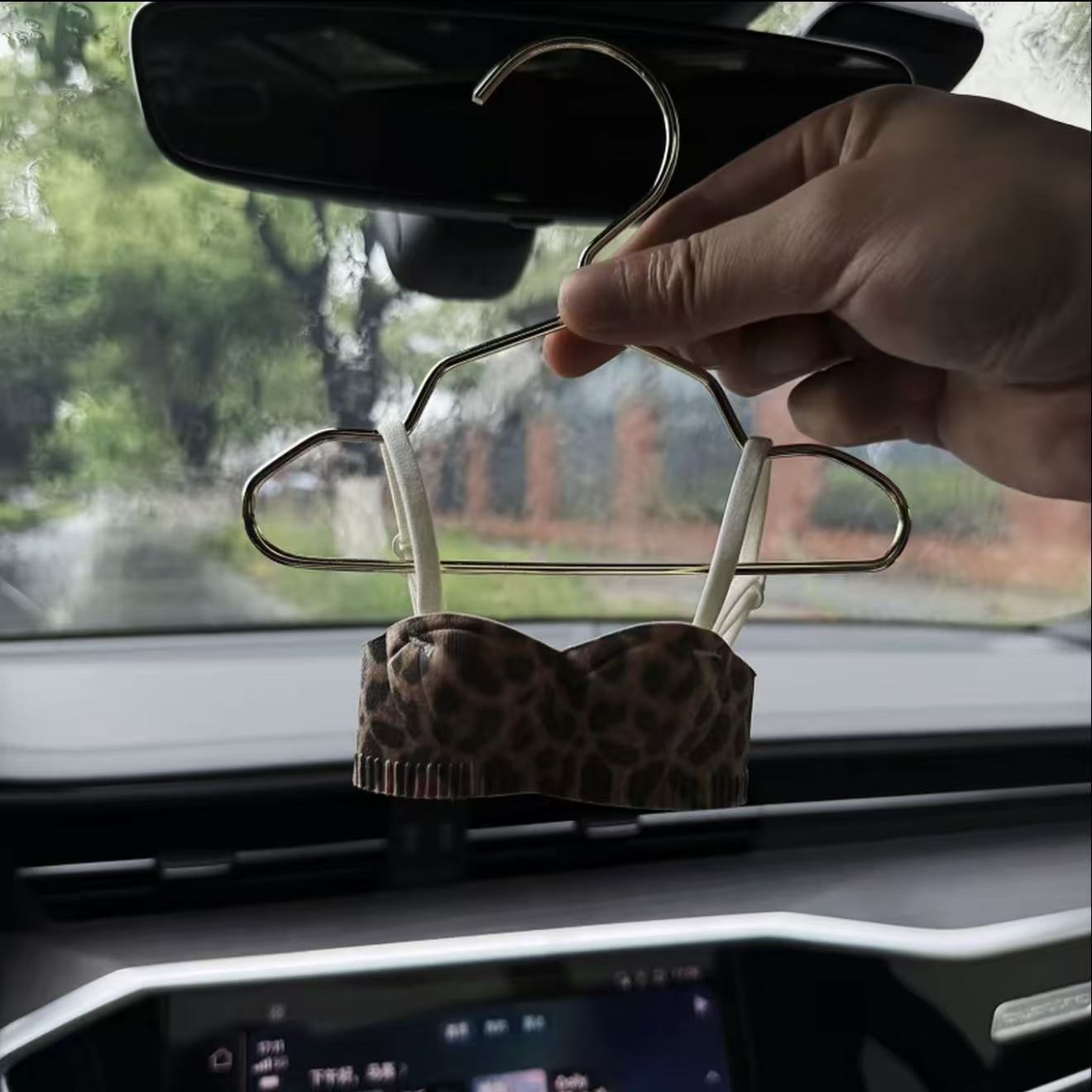Mini Car Interior Lingerie Ornament