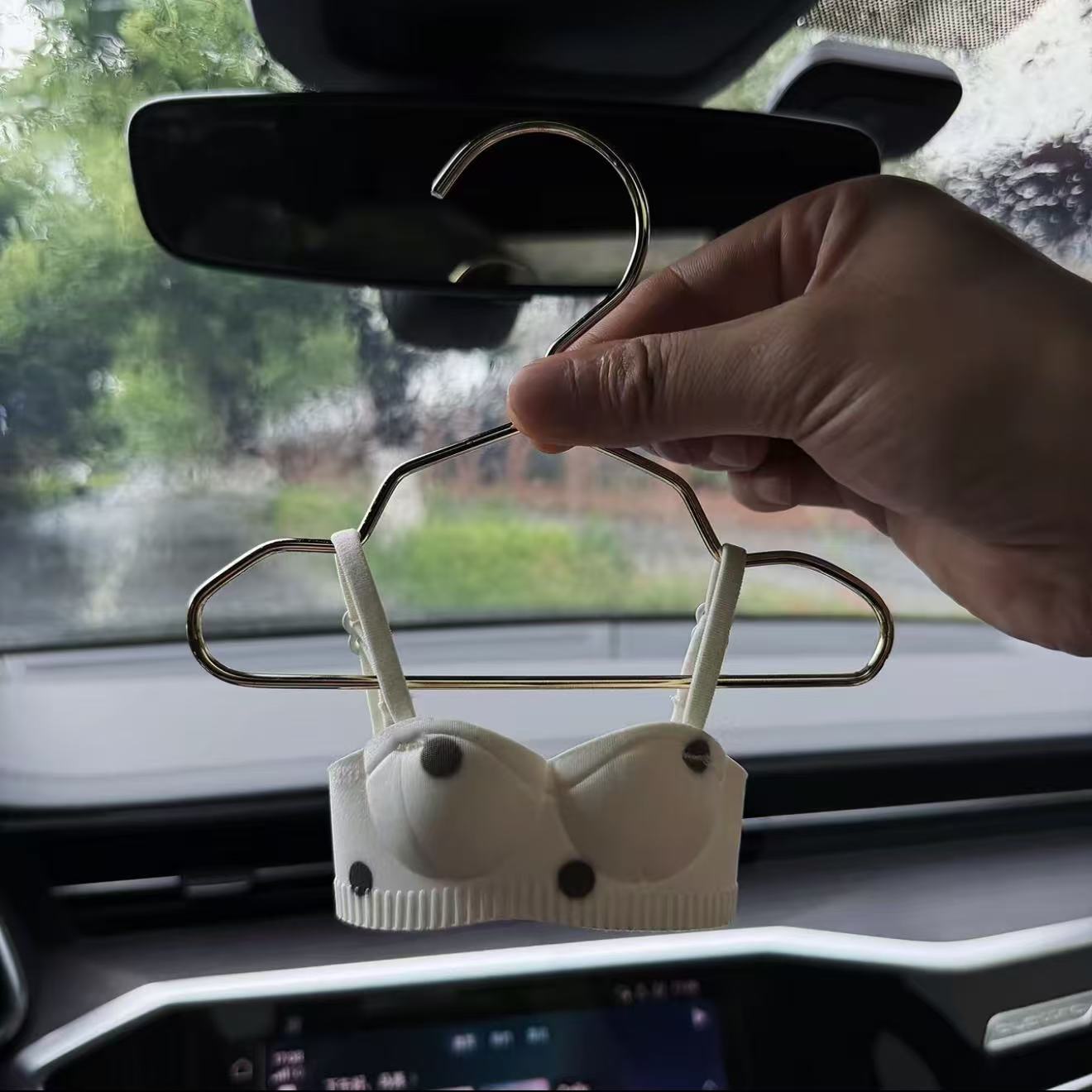 Mini Car Interior Lingerie Ornament