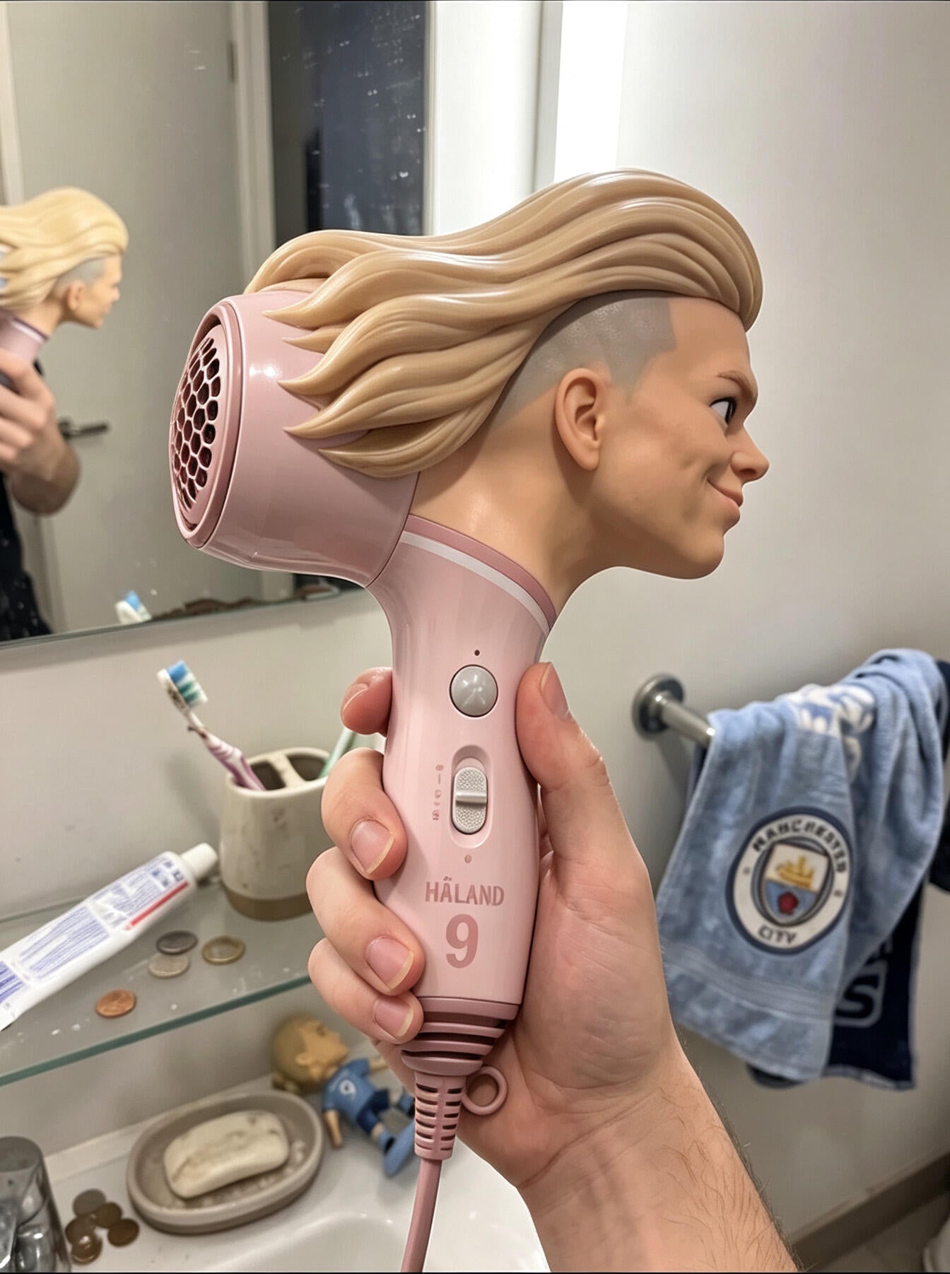 Erling Haaland Hair Dryer