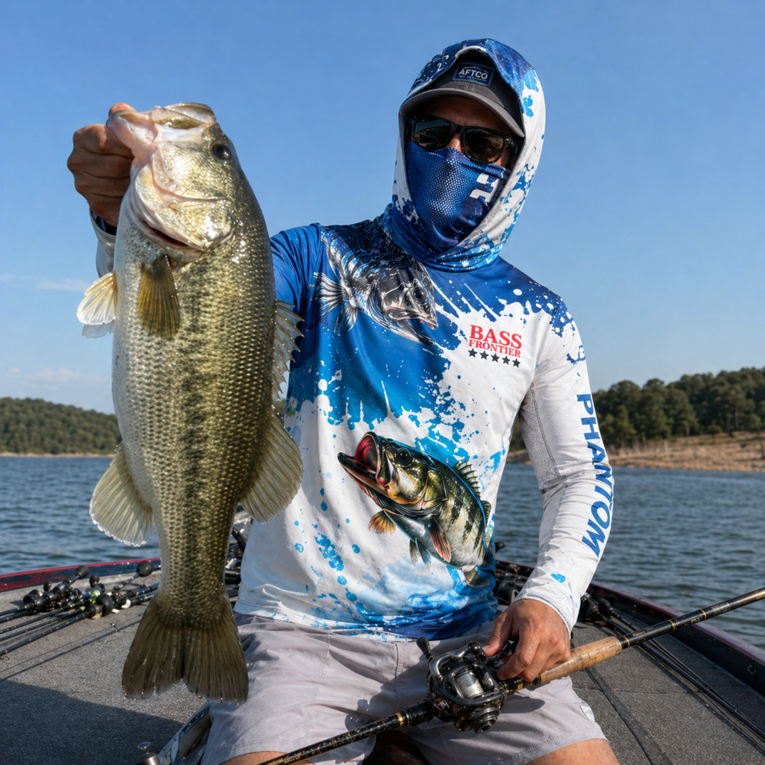 Fishing sun protection shirt