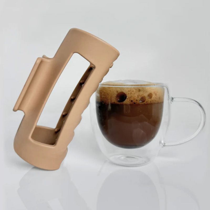 Soft silicone shark clip, safe and high-grade grip clip, anti-fall and not easy to break