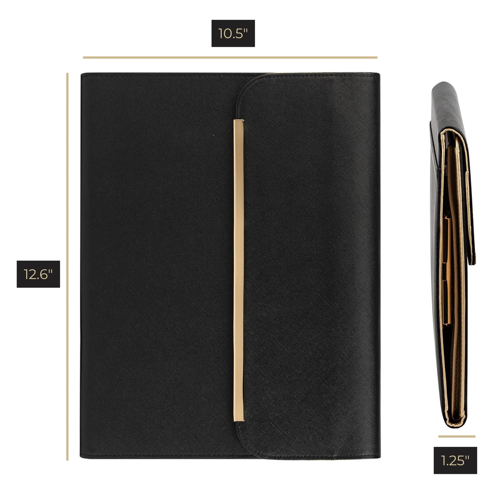 Leather Multifunctional Folder Flat Storage Bag