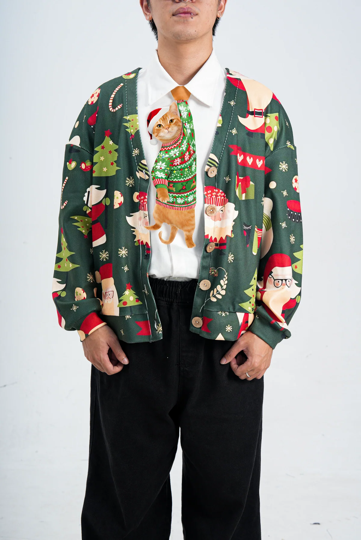 Pet Ties – Naughty Cat Pattern Ties, Funny Ties, Novelty Ties