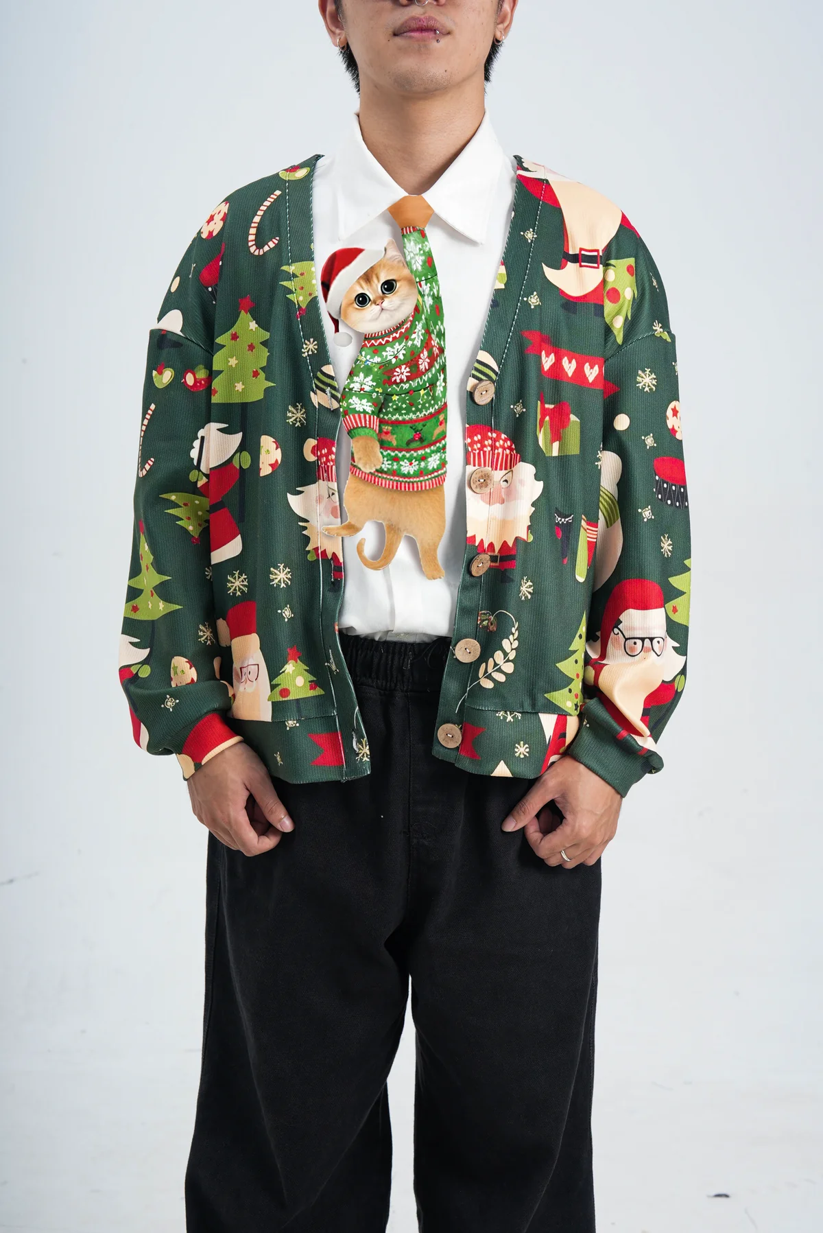 Pet Ties – Naughty Cat Pattern Ties, Funny Ties, Novelty Ties