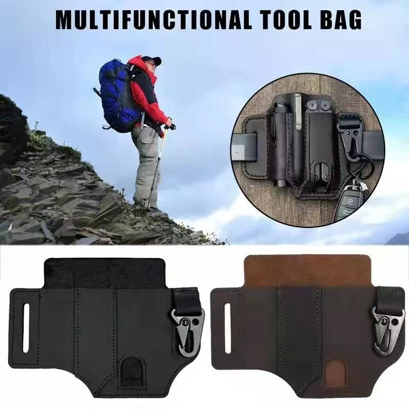 EDC Tool Kit Leather Waist Bag
