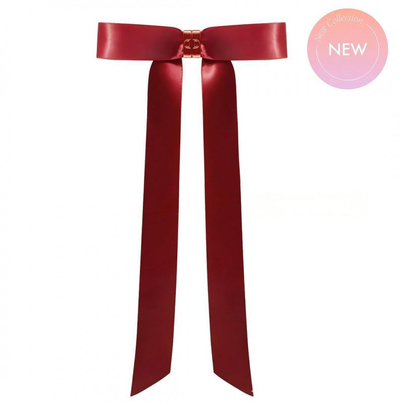 Women's Metal Bow Magnetic Hair Clip