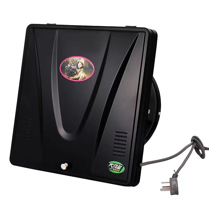 Flip-top exhaust fan, kitchen exhaust fan, high-powered and quiet range hood