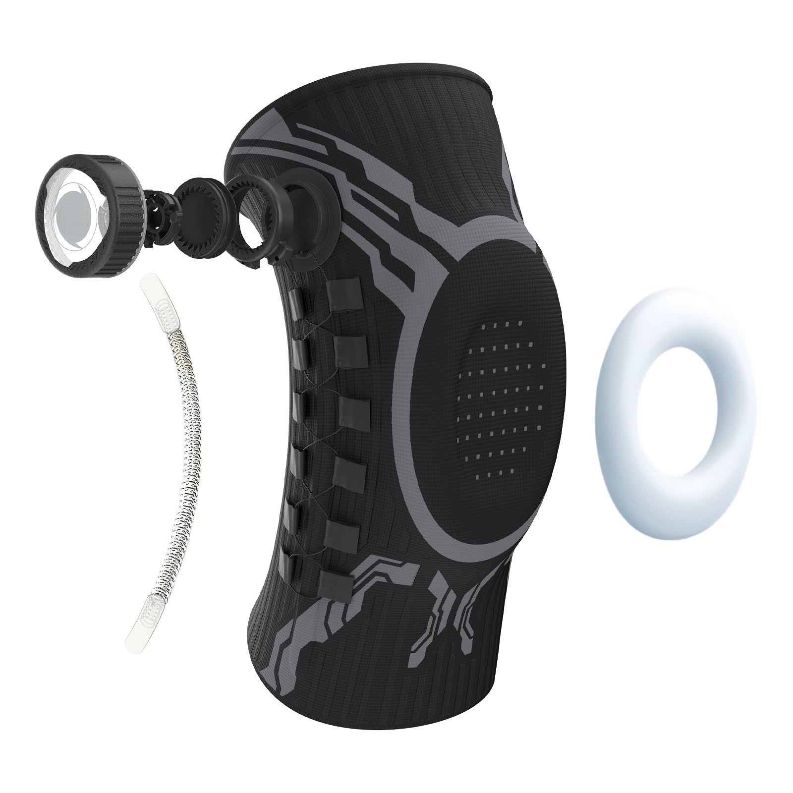 Adjustable Compression Knee Support – Knob Design + Patella