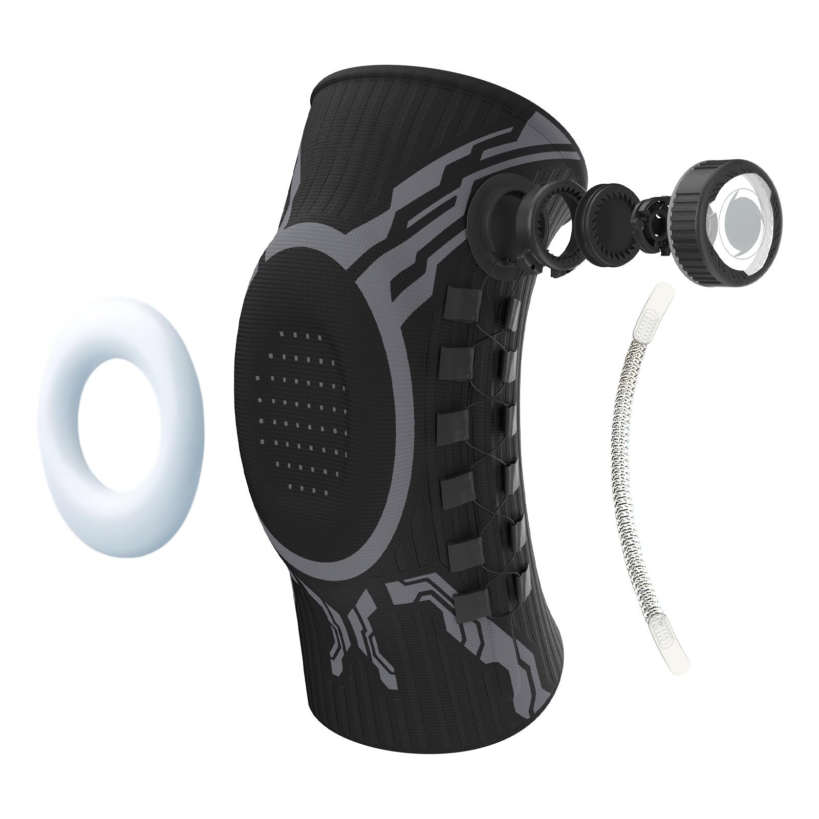 Adjustable Compression Knee Support – Knob Design + Patella