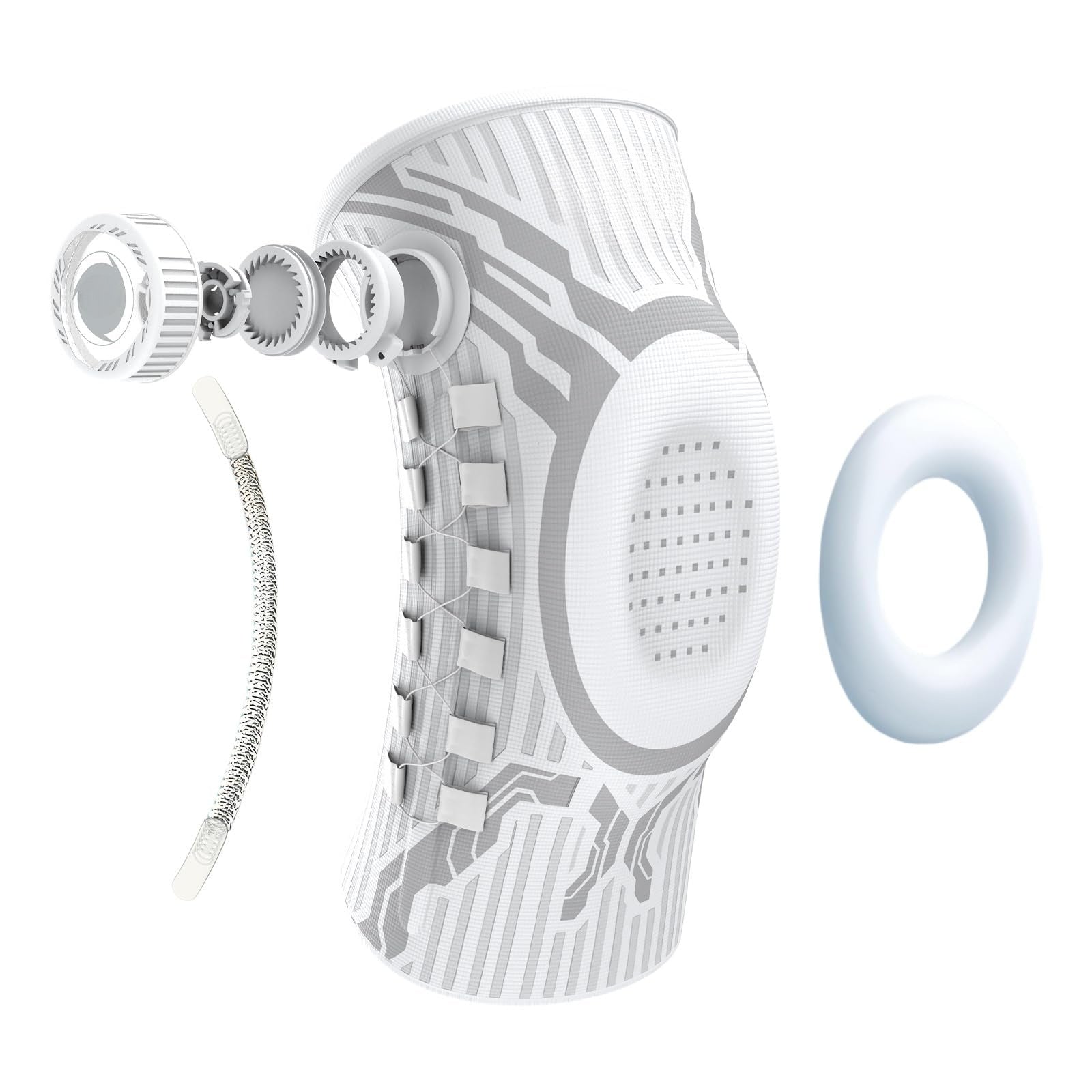 Adjustable Compression Knee Support – Knob Design + Patella