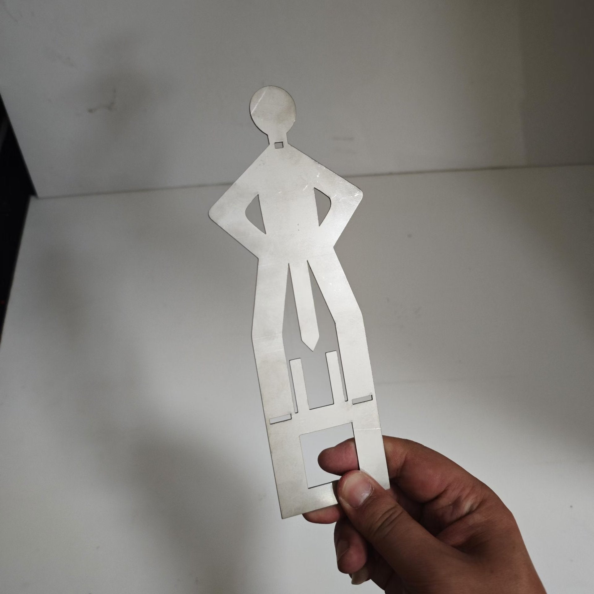 Outdoor Human-shaped Barbecue Sausage Rack Decoration