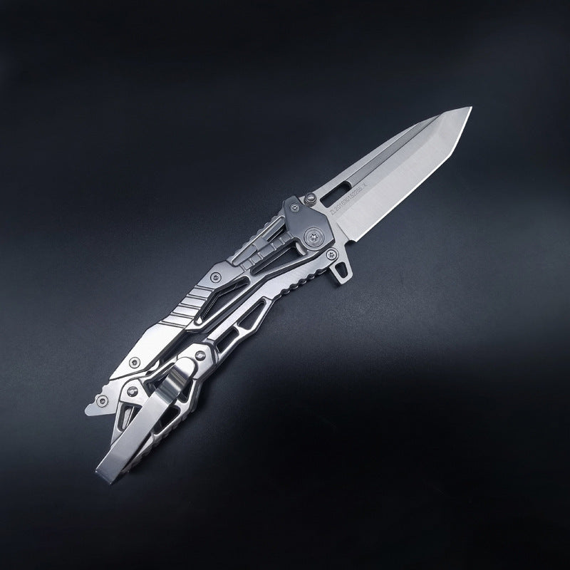 Mechanical Armor Magic Folding Knife