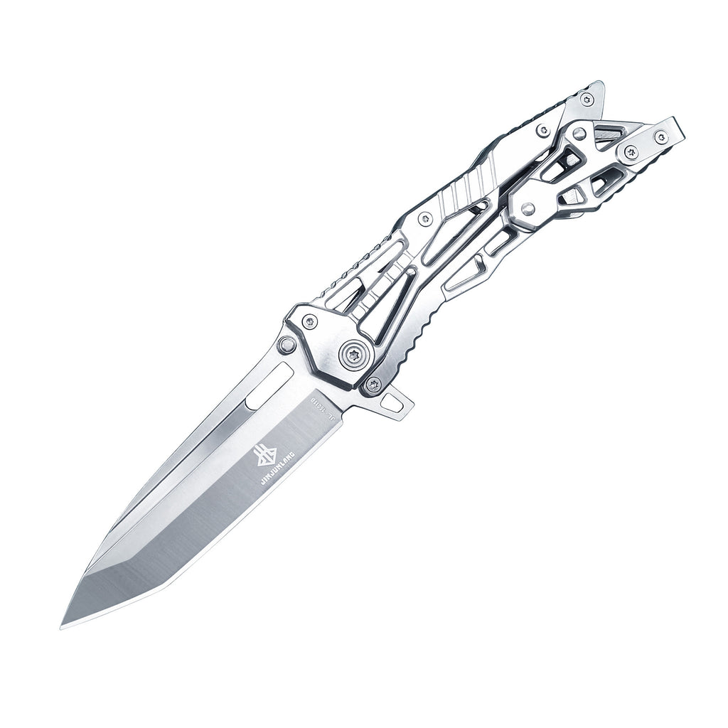 Mechanical Armor Magic Folding Knife