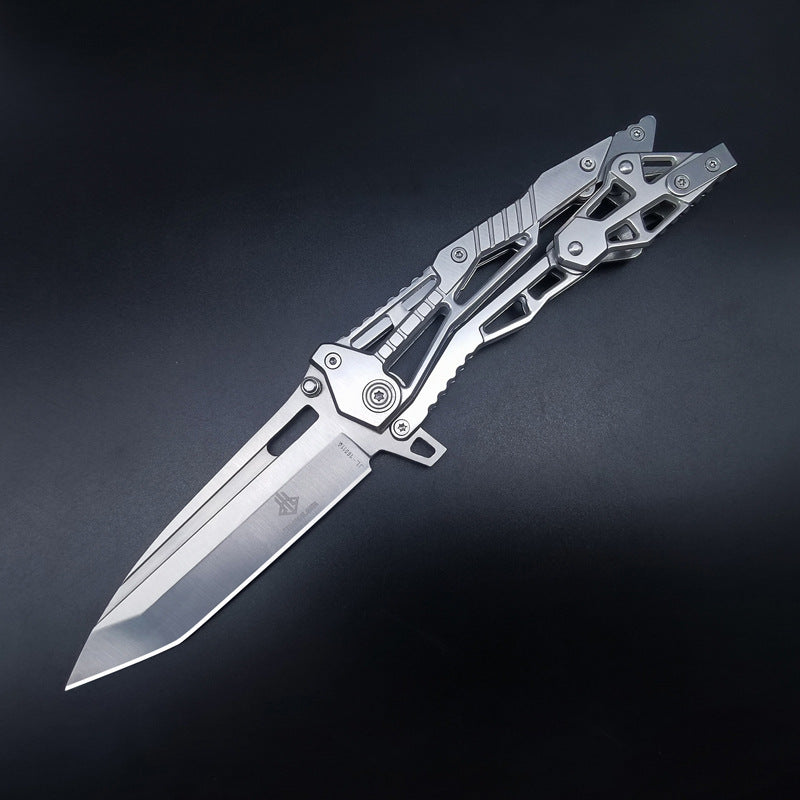 Mechanical Armor Magic Folding Knife