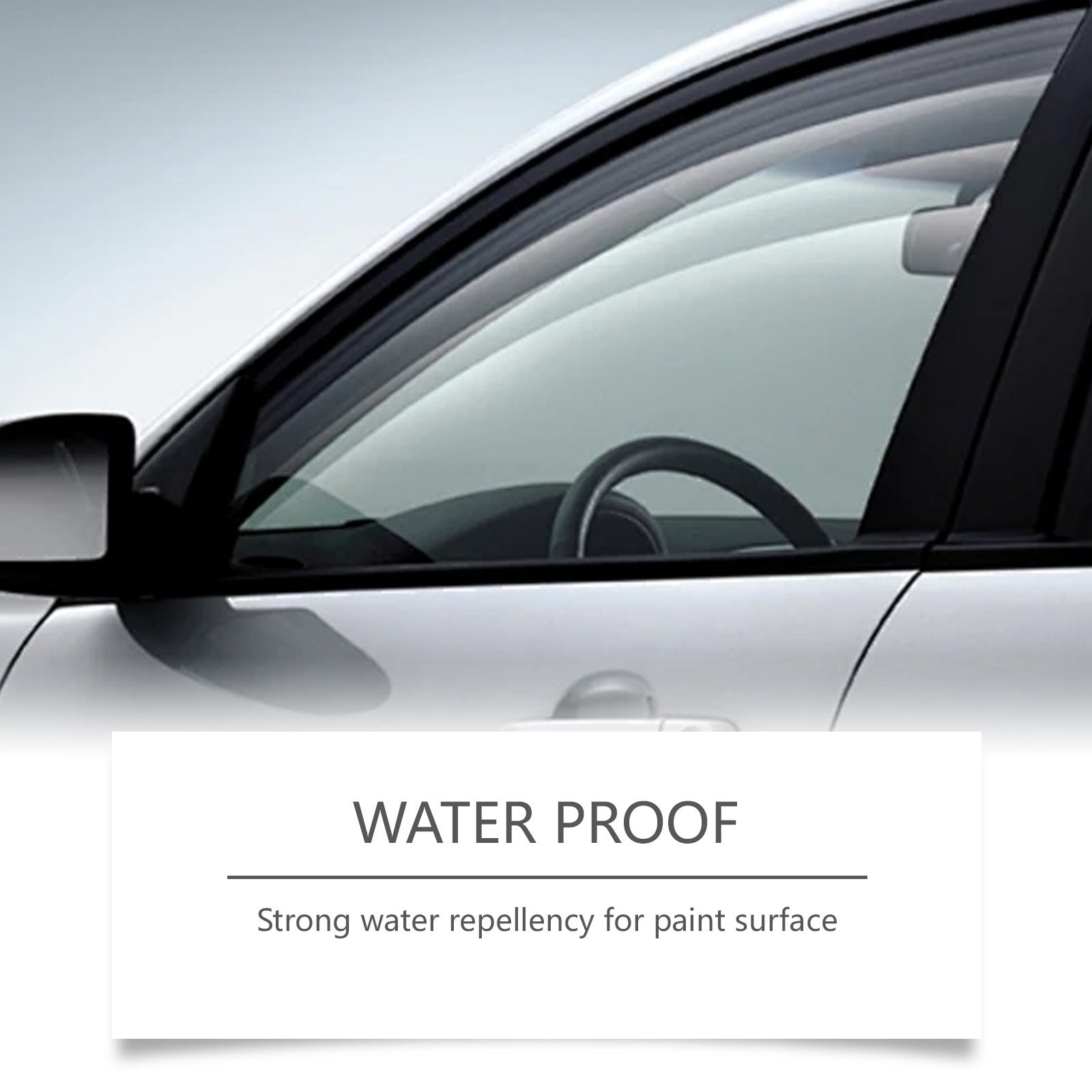Car ceramic coating kit: Enhances car paint shine, resists stains, prevents scratches, is hydrophobic, and easy to clean.