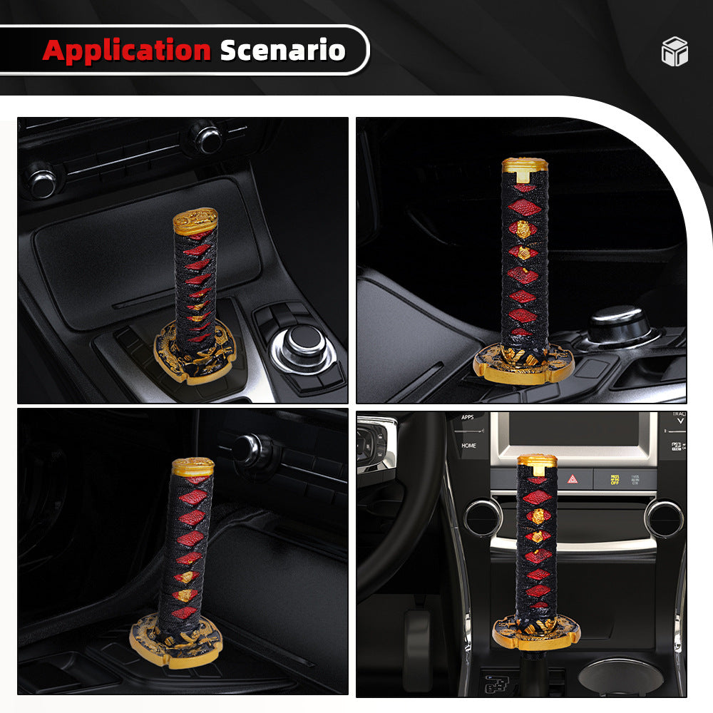 Samurai gear shift knob, gear lever, manual transmission shift knob, gear shift lever, universal