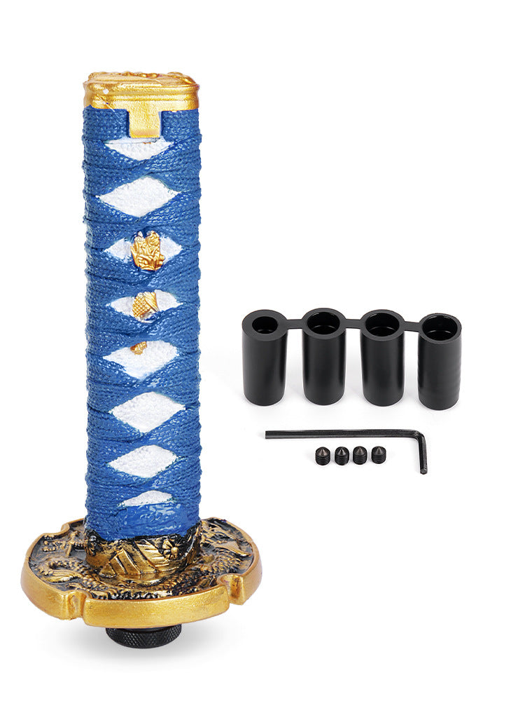 Samurai gear shift knob, gear lever, manual transmission shift knob, gear shift lever, universal