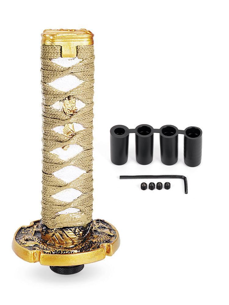 Samurai gear shift knob, gear lever, manual transmission shift knob, gear shift lever, universal