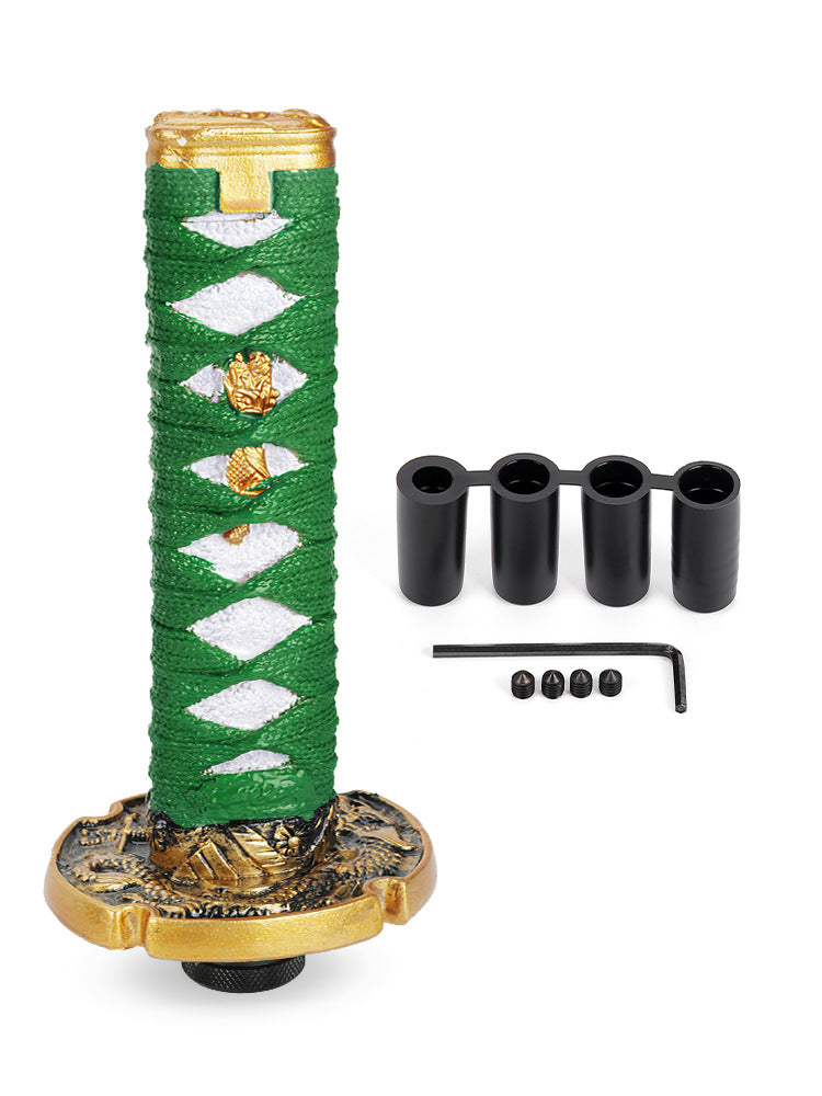 Samurai gear shift knob, gear lever, manual transmission shift knob, gear shift lever, universal
