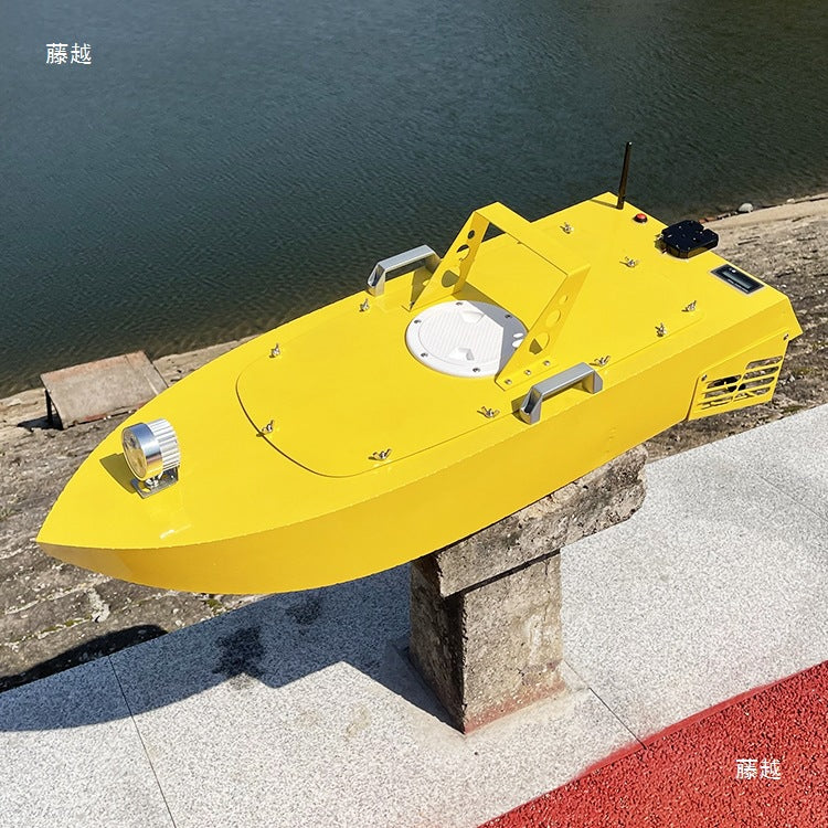 Remote-controlled stainless steel trawlers automatically unhook