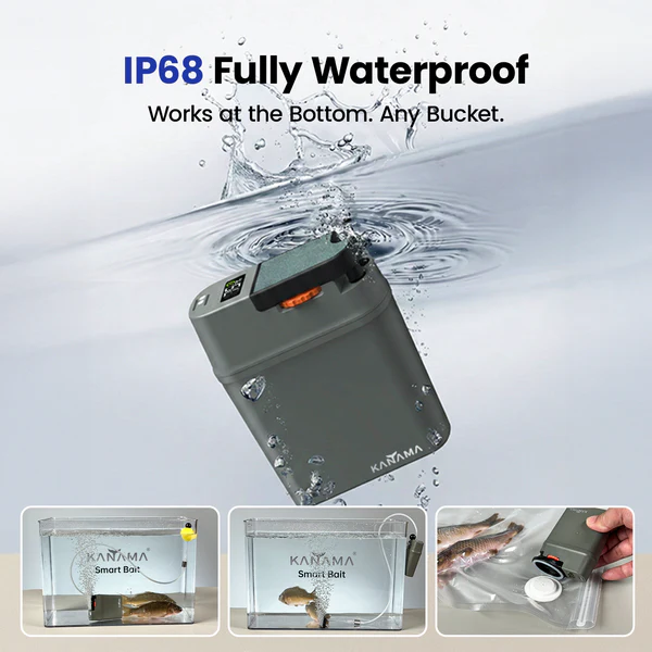 2-in-1 Waterproof Aerator & Vacuum Sealer