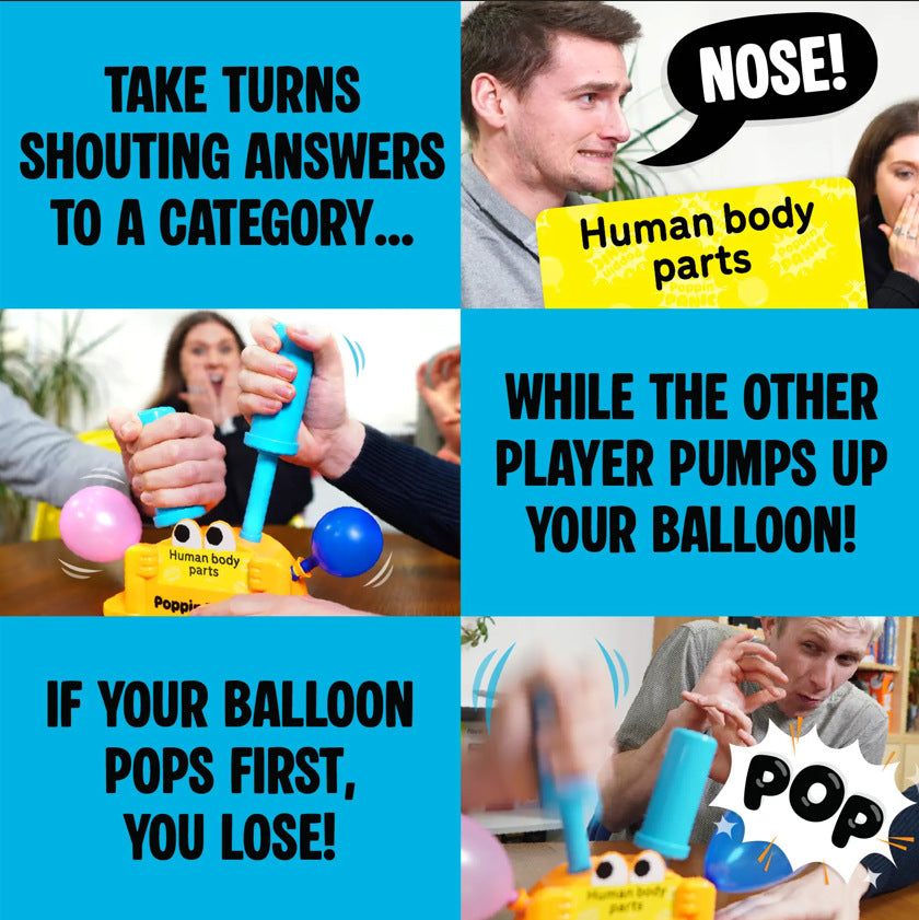 Explosion Panic: High-Pressure Balloon Party Game for Children and Adults