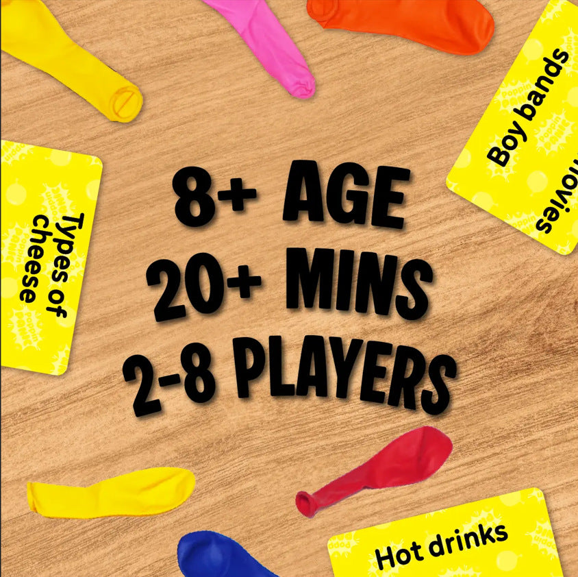 Explosion Panic: High-Pressure Balloon Party Game for Children and Adults