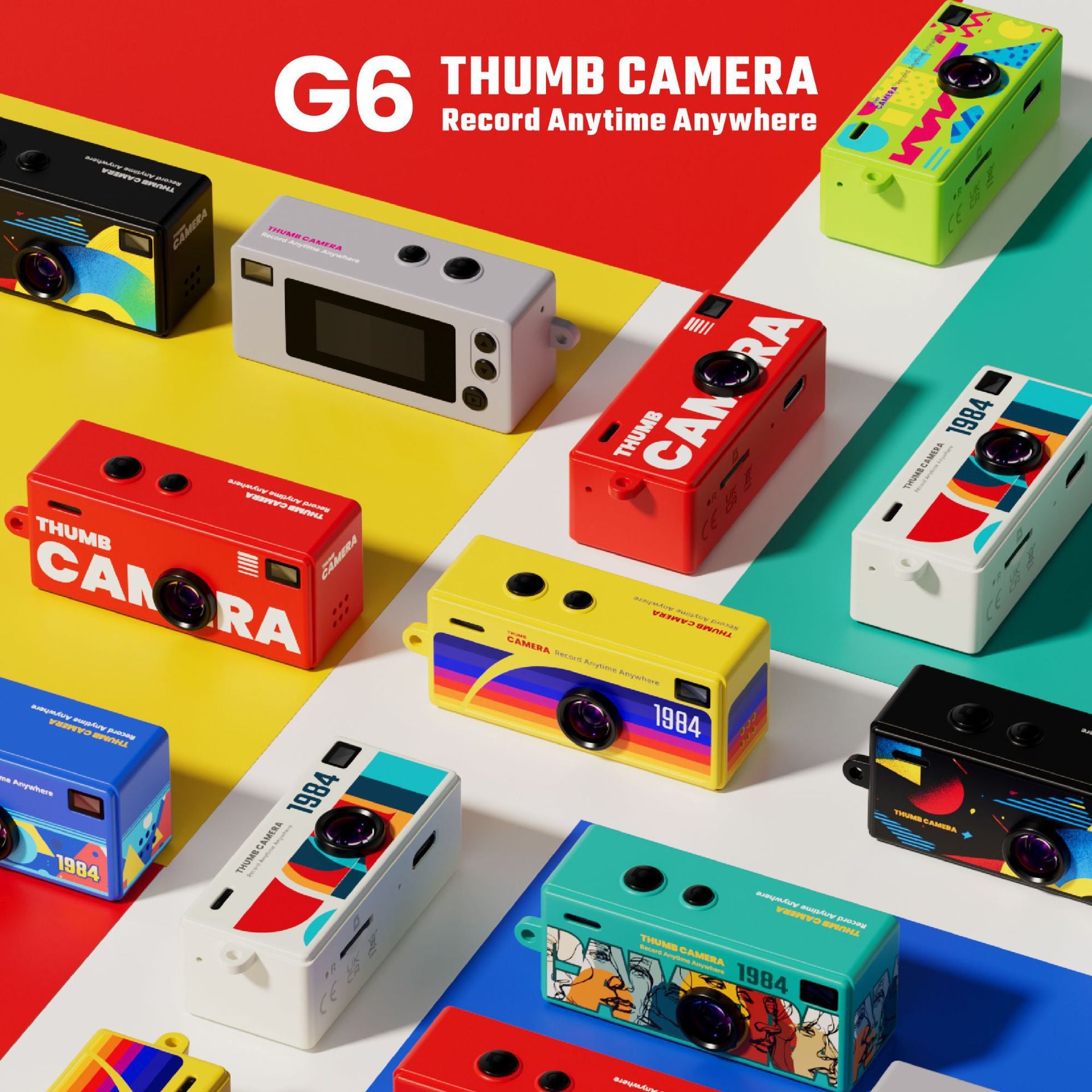 Outdoor Sports Action Camera — Kids' Pocket Camera (Photos & Video)