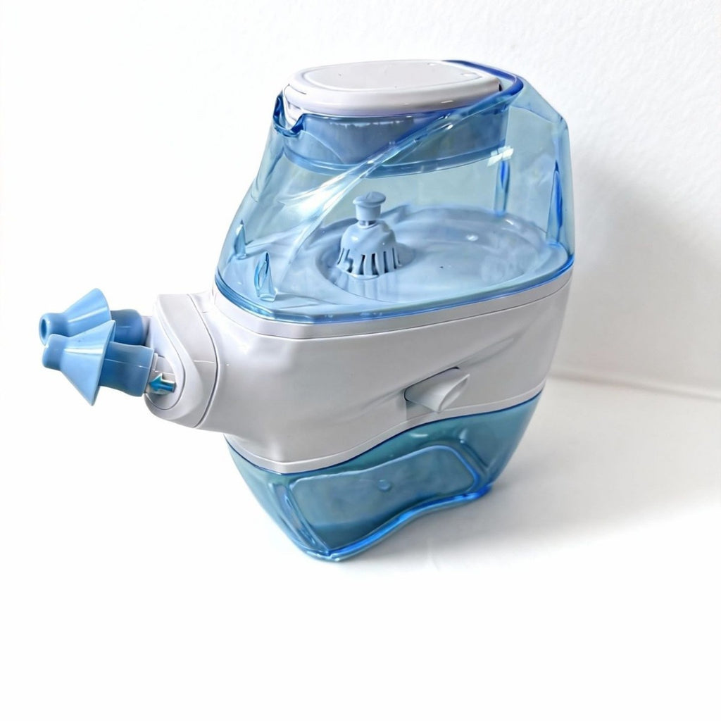 Electric negative pressure double-headed medical nasal irrigator