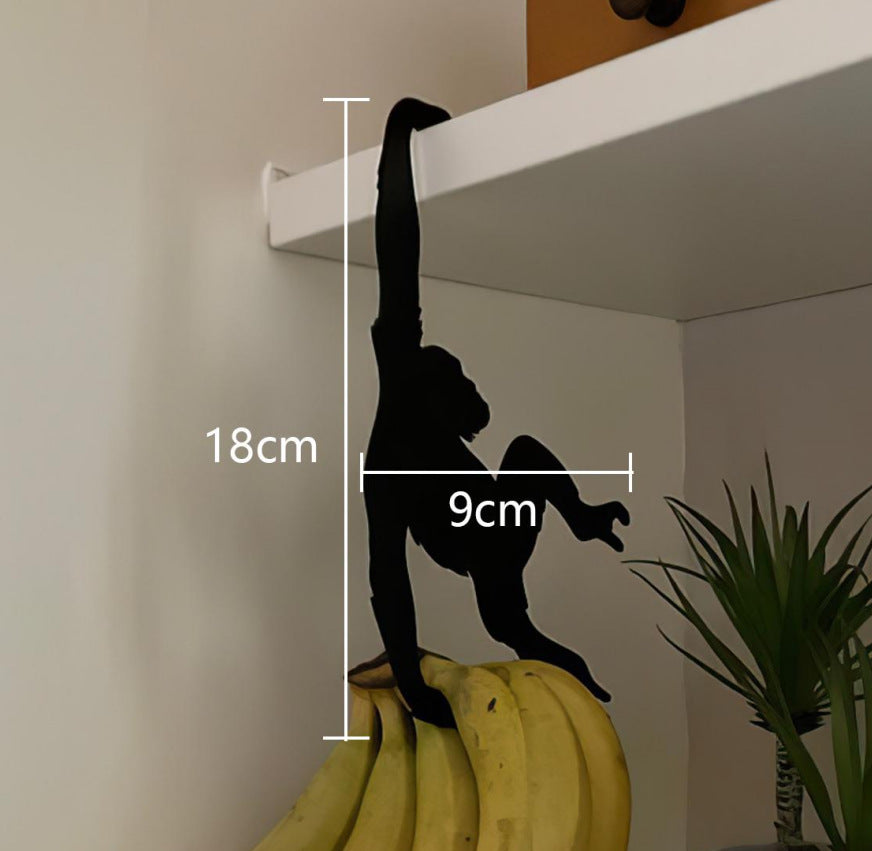 Monkey pendant wrought iron gorilla hook multi-functional wrought iron decorative storage rack
