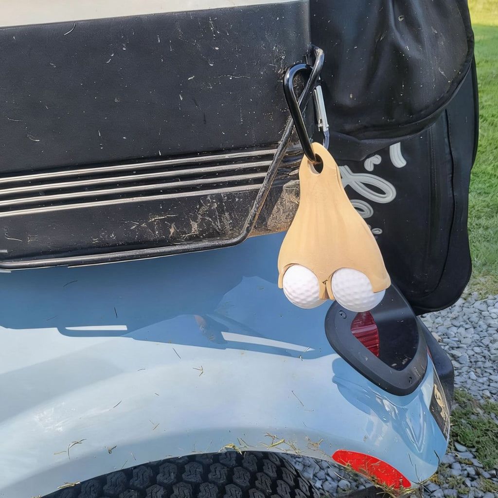 Golf bag holder