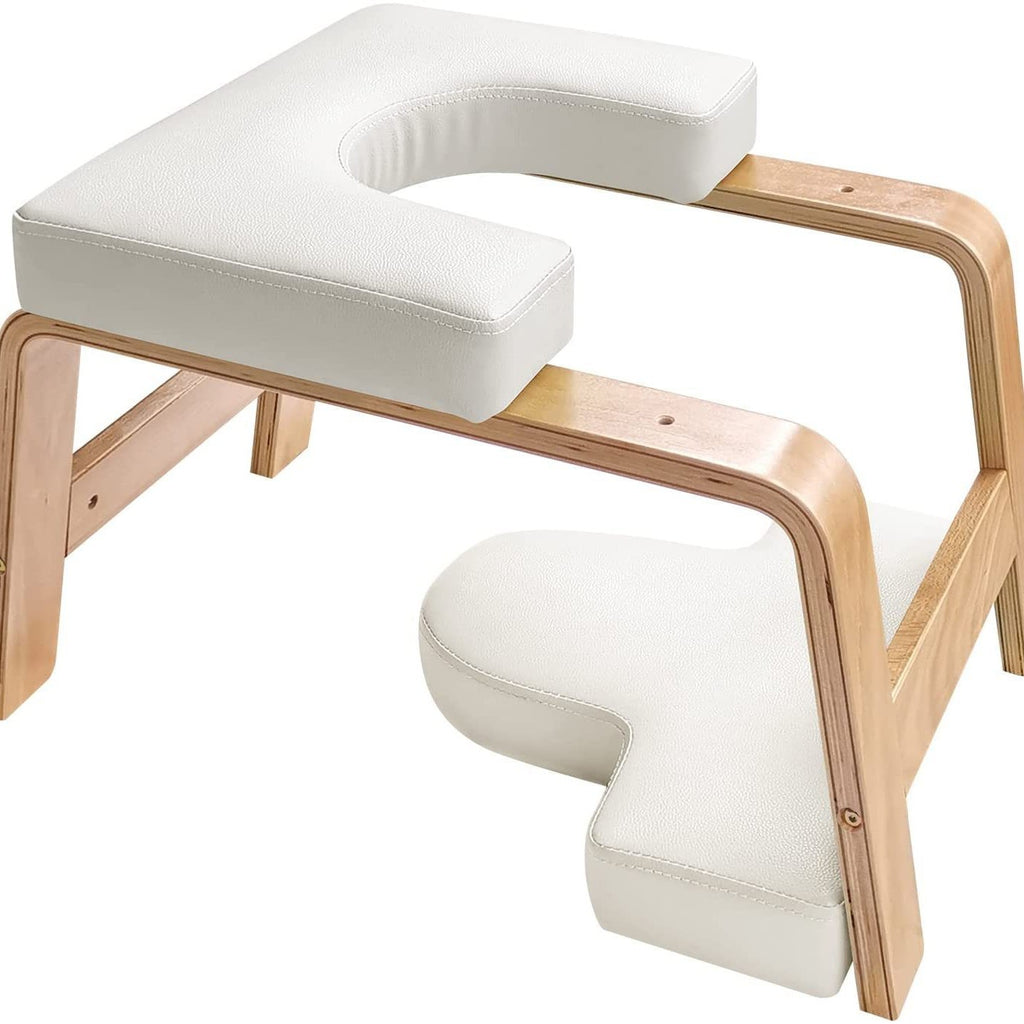 Solid wood yoga stool, multi-functional inverted exercise stool
