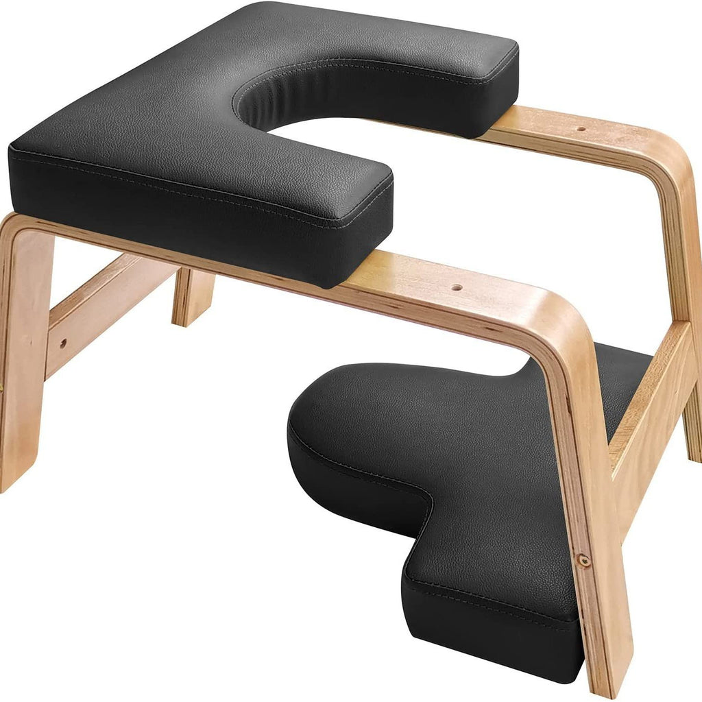 Solid wood yoga stool, multi-functional inverted exercise stool
