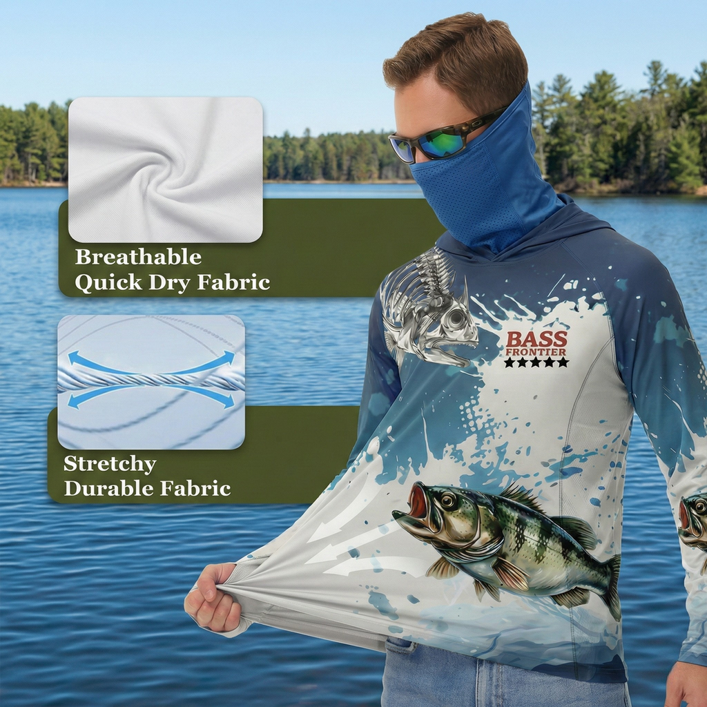 Fishing sun protection shirt