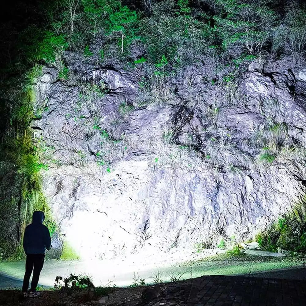 Super Bright Rechargeable Most Powerful Searchlight 200000 Lumens
