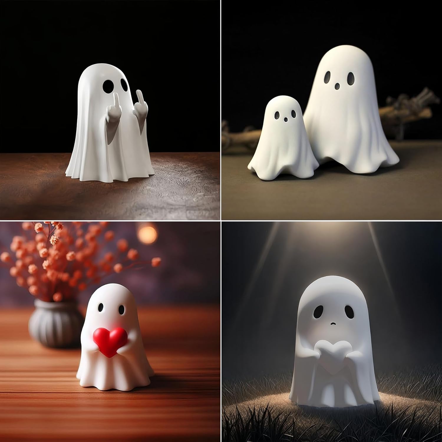 Halloween Ghost Figurine