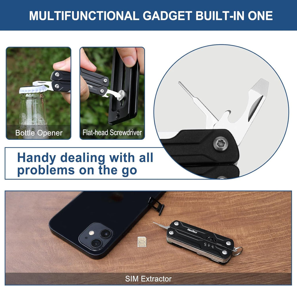 9 in 1 Keychain Multi-Tool