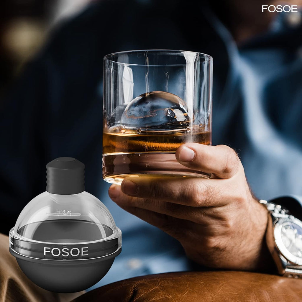 Silicone Ice Ball Molds for Whiskey