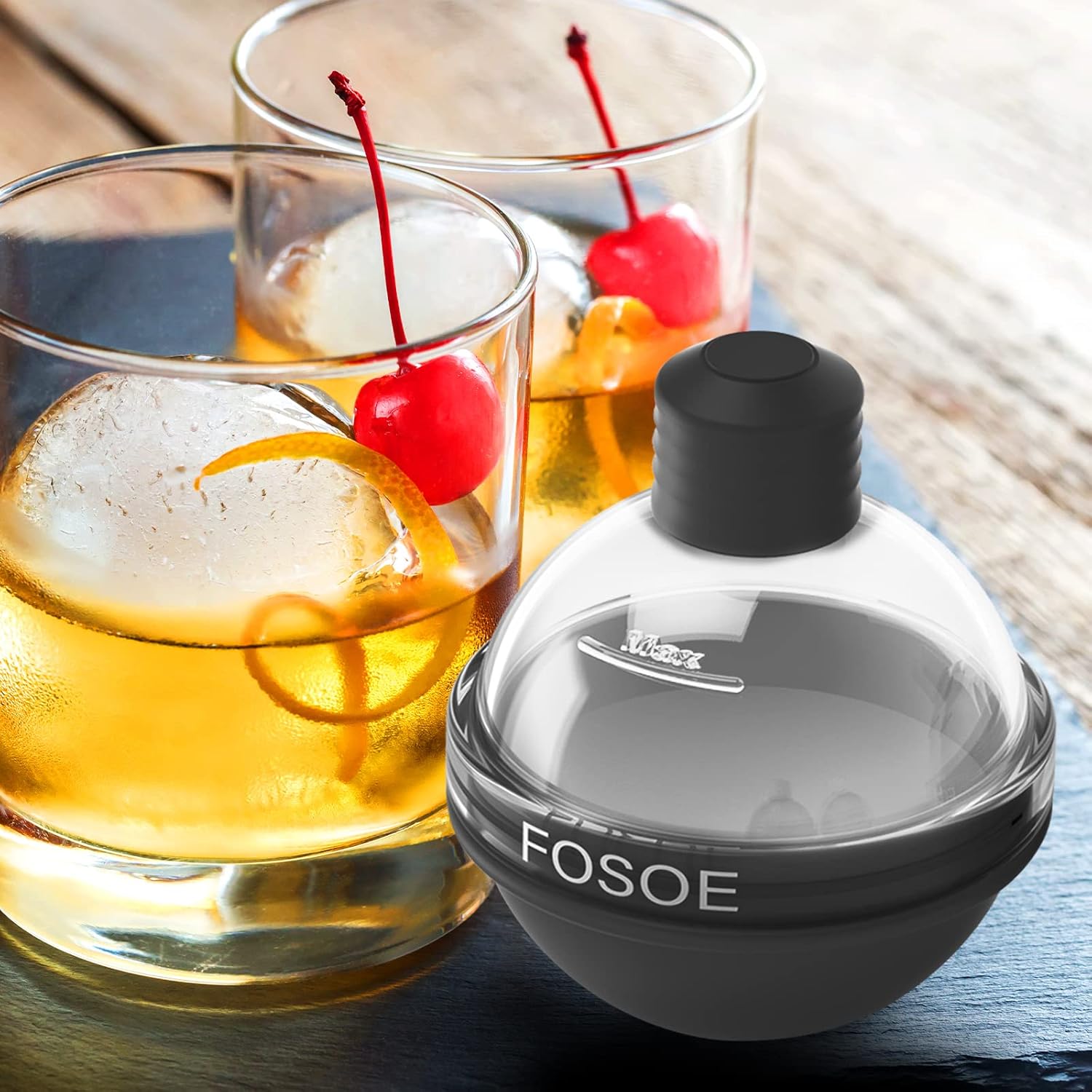 Silicone Ice Ball Molds for Whiskey