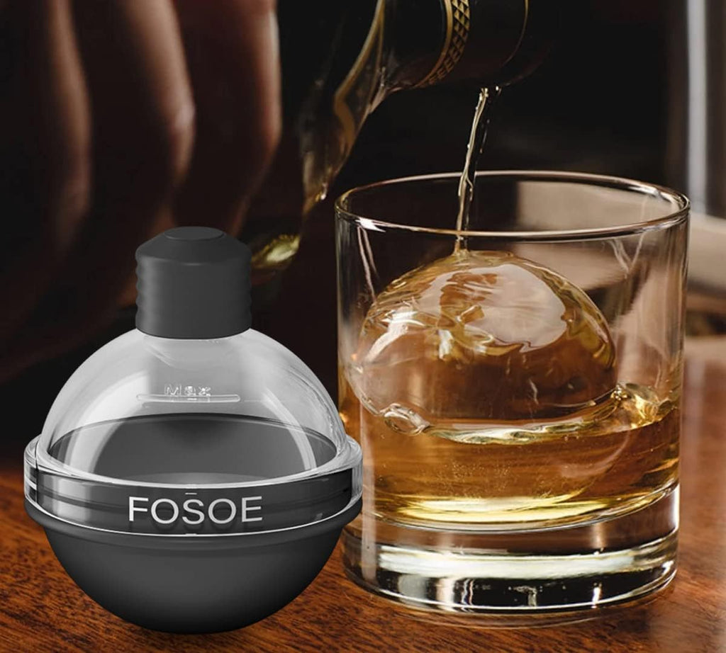 Silicone Ice Ball Molds for Whiskey