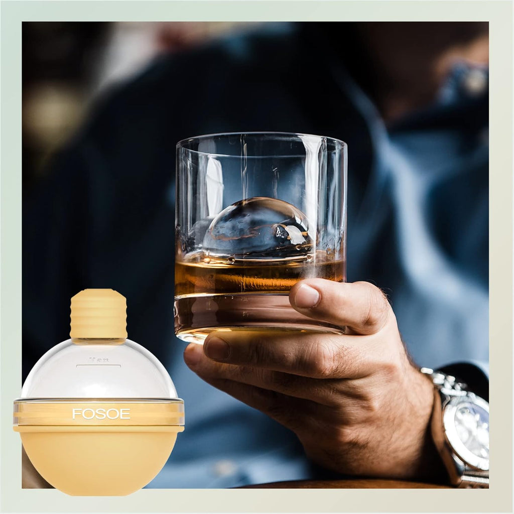 Silicone Ice Ball Molds for Whiskey