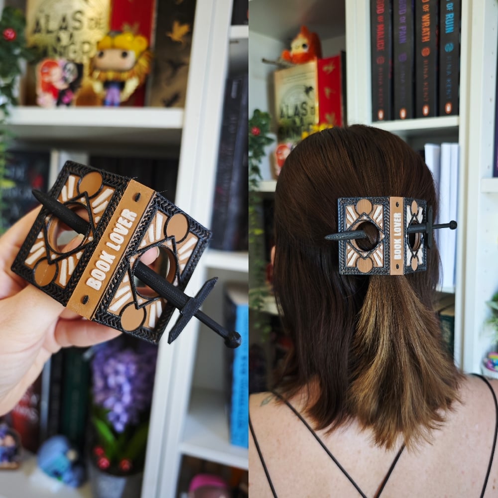 Horquilla Book Lover Hairpin