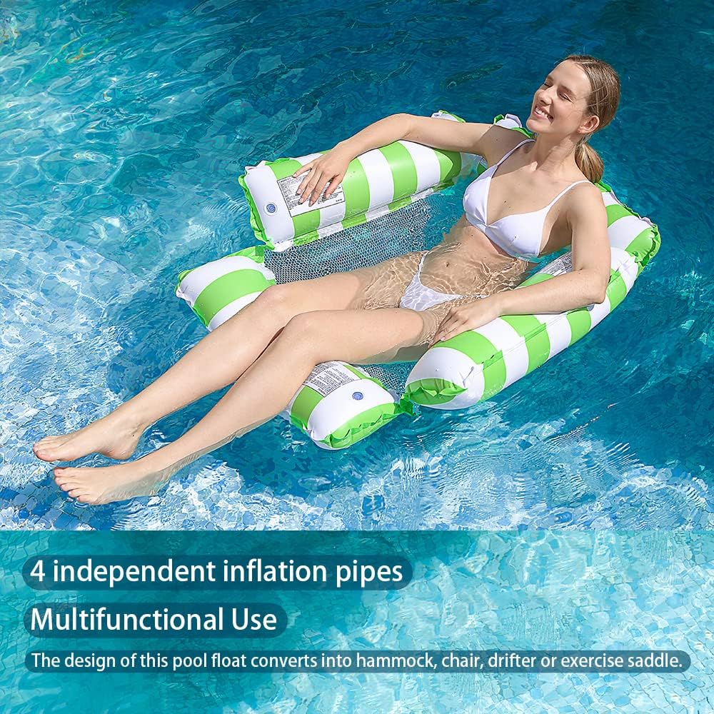 3 Pack Multi-Purpose Drifter Pool Floats for Summer Pool Lake Beach