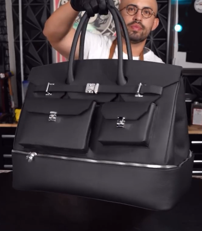 Customized travel bags, handbags and suitcases for clothing categories